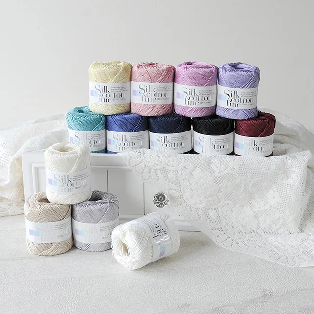 
Hot Selling Warm Retaining Spun 100 Silk Yarn With Reasonable Price 