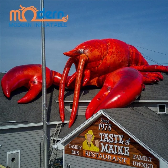 wholesale giant inflatable crayfish model