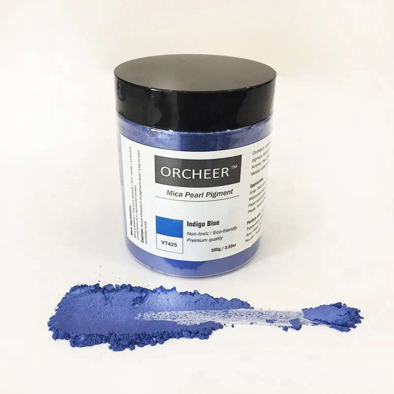 
100g bottle packed mica powder for Epoxy Resin, Epoxy floor, Cosmetics, Soap making, slime 