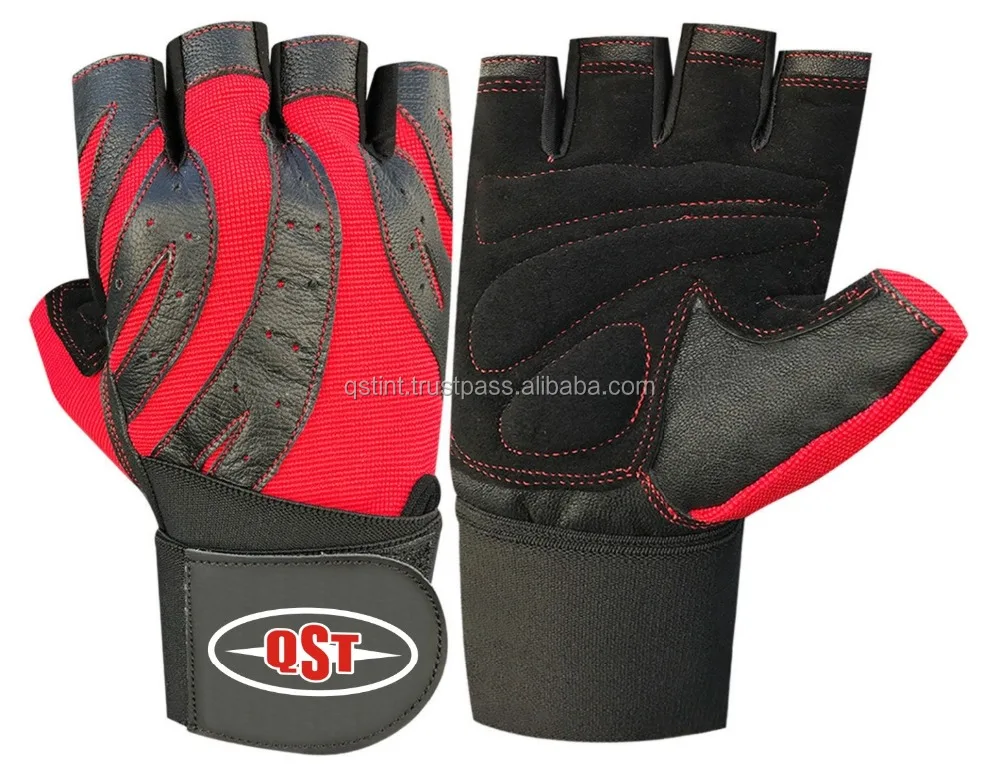 champions weight lifting leather gloves for powerlifting for gym workout  men/women weight lifting gloves