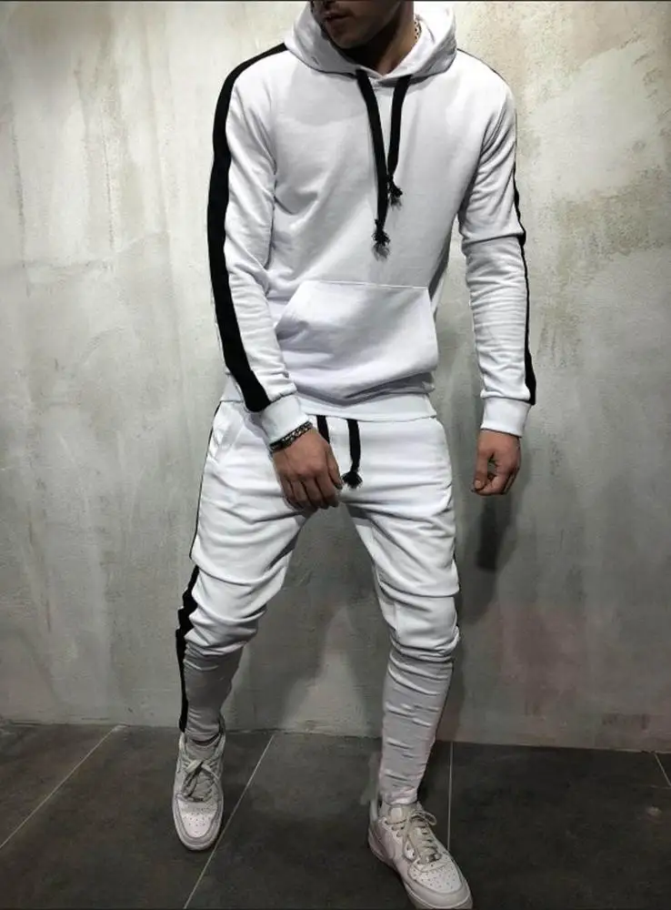 Jogging suits wholesale pullover hoodies and skinny jogger sports tracksuit 2019