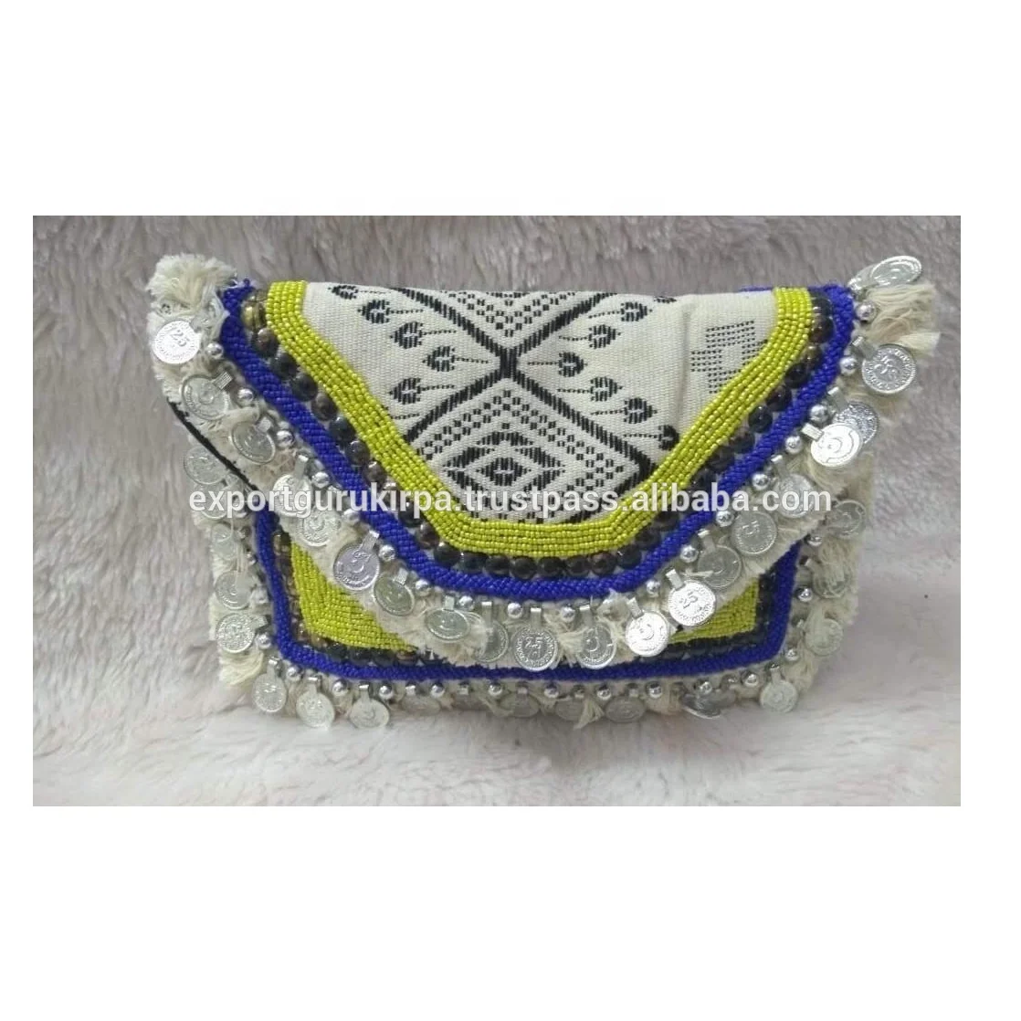 Canvas clutch bag evening Ladies Clutch Bag Coin Clutch Bag