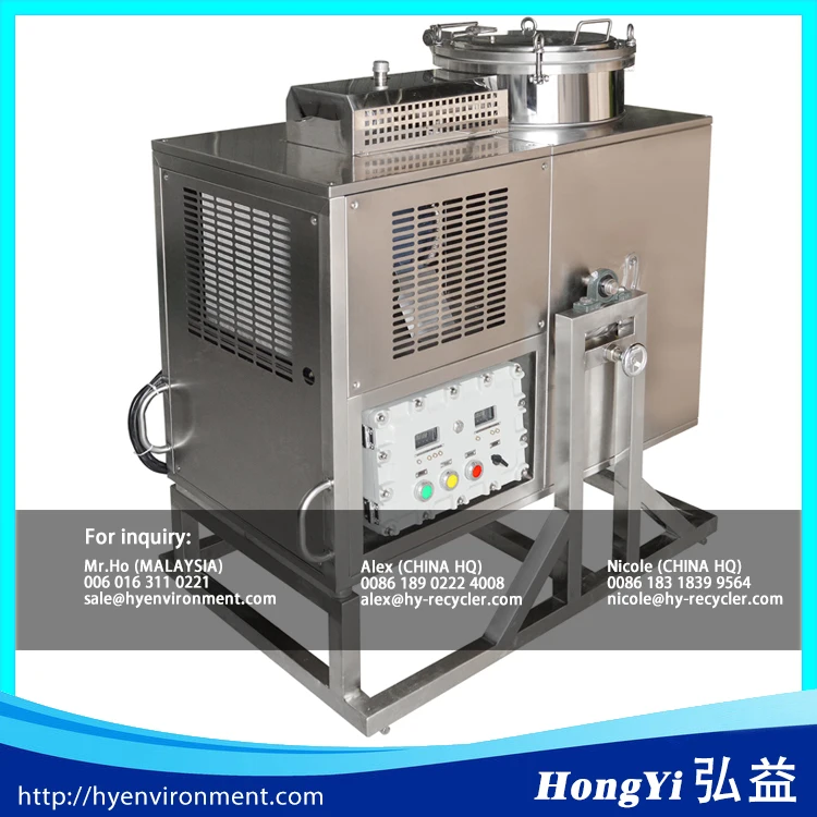 Toluene Recycling Systems depends on distillation principle regarding boiling point