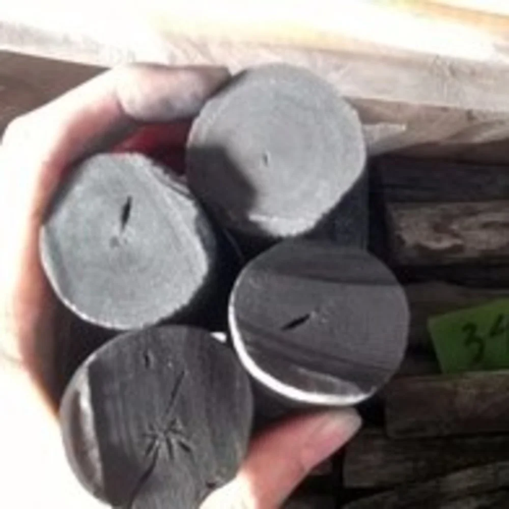 hardwood charcoal grill manufactured according to Japanese method white charcoal binchotan