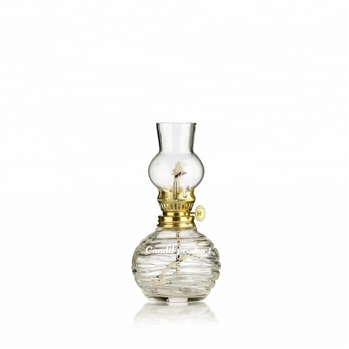 Small Glass Oil Lamp