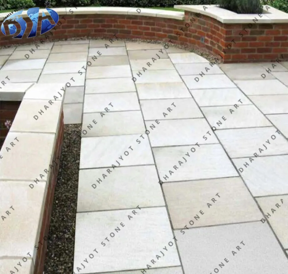 
Mint Fossil Tumbled Sandstone Garden Decoration 