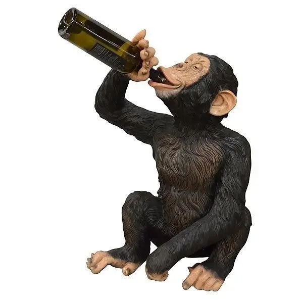 Garden Animal Decoration Resin Sitting Or Walking Monkey Statues