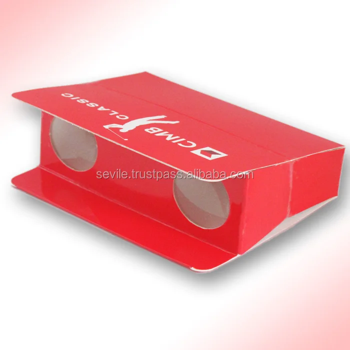 
Hot Selling Customized Foldable Paper Binocular, Binocular For Children 