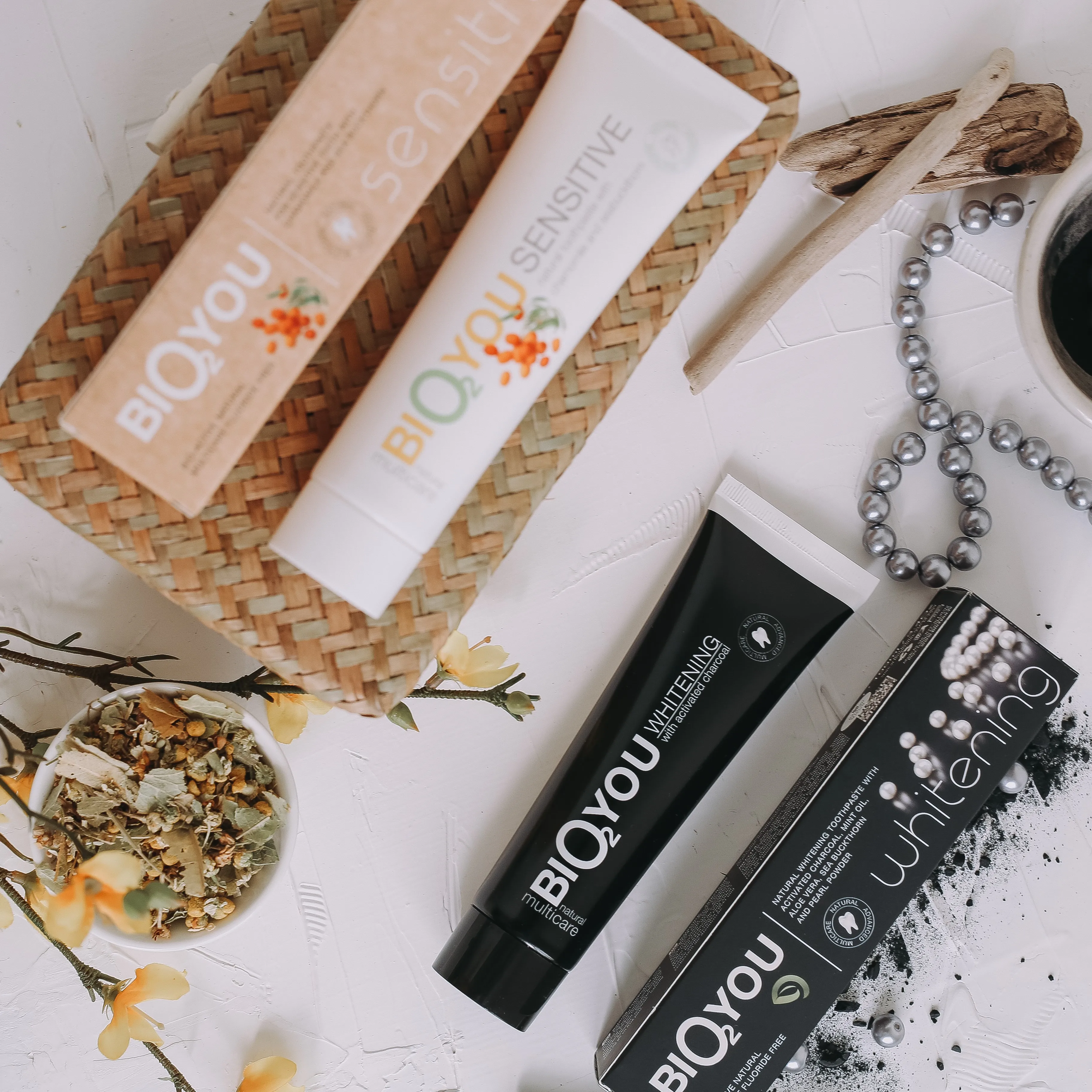 
Wholesale Private Label TOOTHPASTES WHITENING and SENSITIVE - 3 kinds totally 