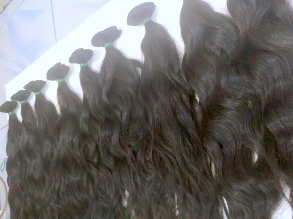 Шелковистые Волнистые человеческие волосы REMY чистые натуральные