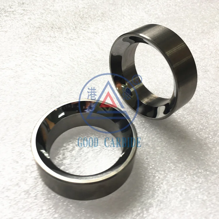 custom made abrasion resistance tungsten carbide bottom valve seat for ball valve