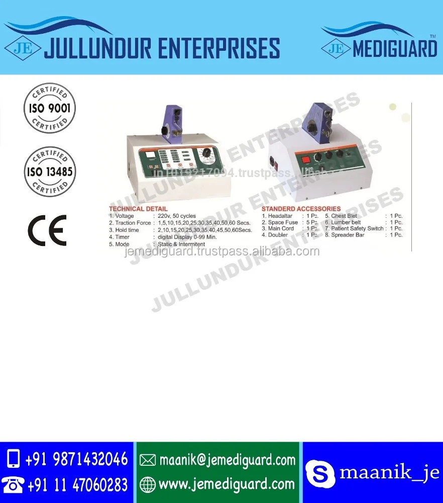 
Physiotherapy Traction Machine 
