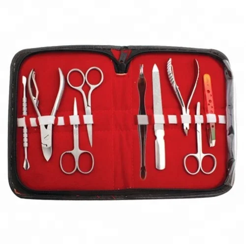 Stainless Steel Manicure & Pedicure Kits Beauty Salon Product High Quality Beauty Kits Professional