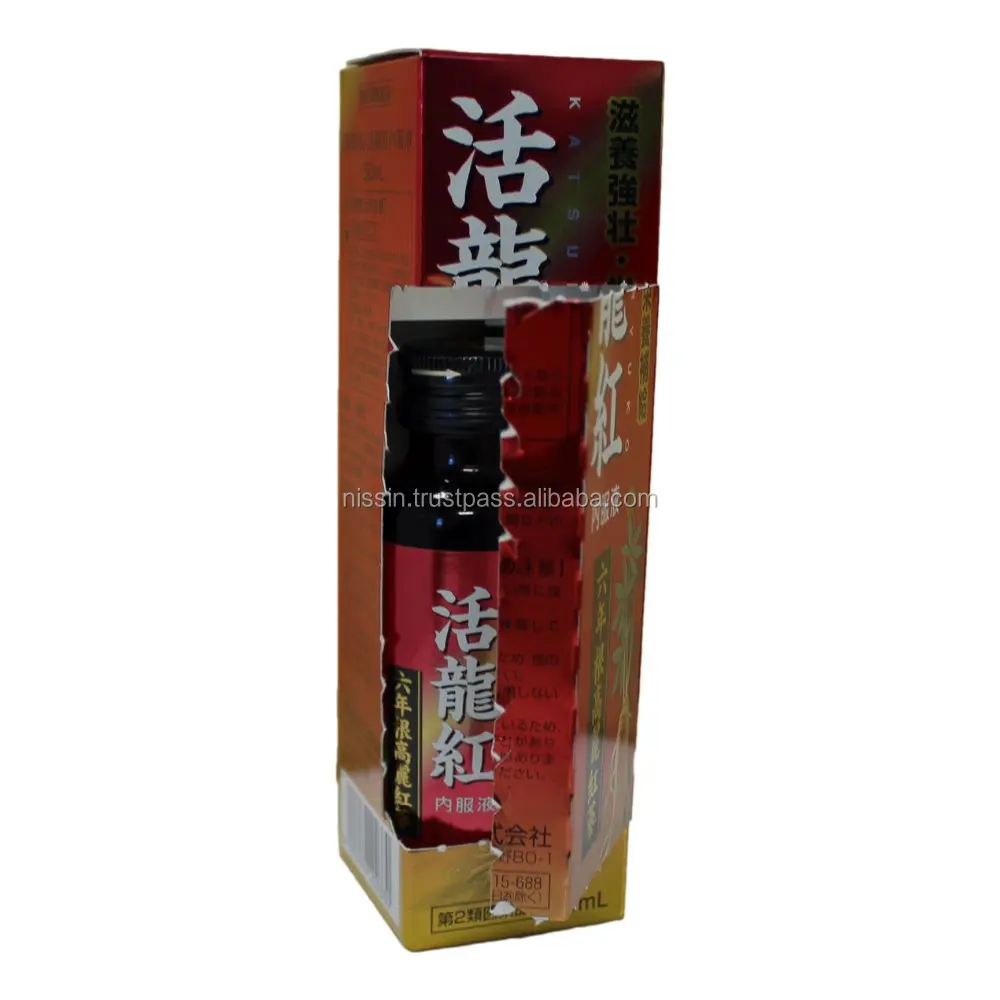 
Reliable and High quality drink in a six-year red ginseng root with multiple functions 