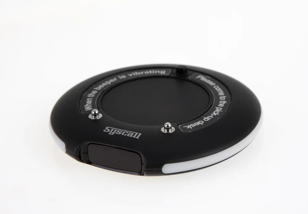 (GP-101R)Syscall Wireless restaurant guest coast pager/paging system at restaurant, hospital and hotel or cafe