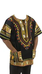 Manufacturer Exporter OEM African Cotton 100% Shirt Wholesale Dashiki Lady shirt Dashiki Shirt African Dashiki Top
