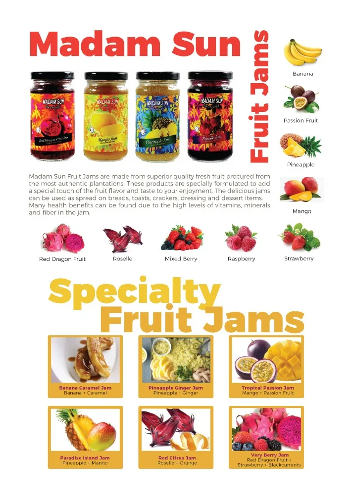 
Roselle Fruit Jam /Premium Hibiscus Jam 