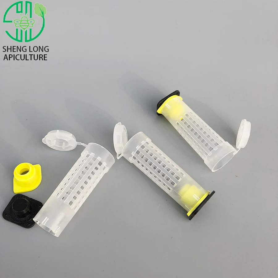 Пластиковая клетка для пчелиных маток, защитный чехол, клетки для пчеловодства