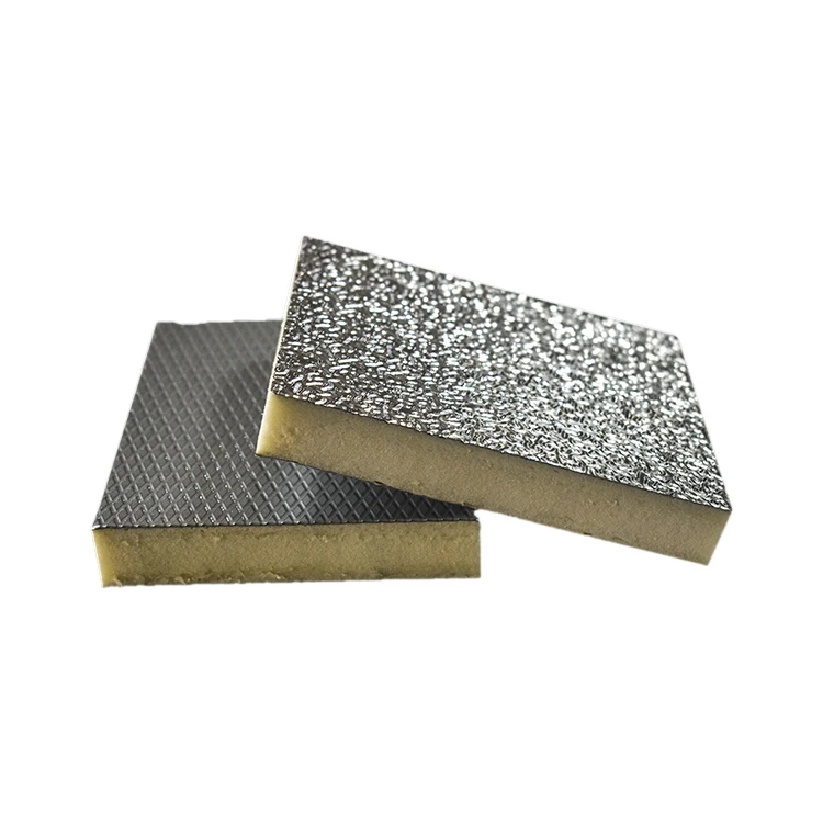 Pre Insulated Ventilation System Aluminum Ducts Panel Polyurethane/Pu/Phenolic Pre-Insulated Air Duct Panel