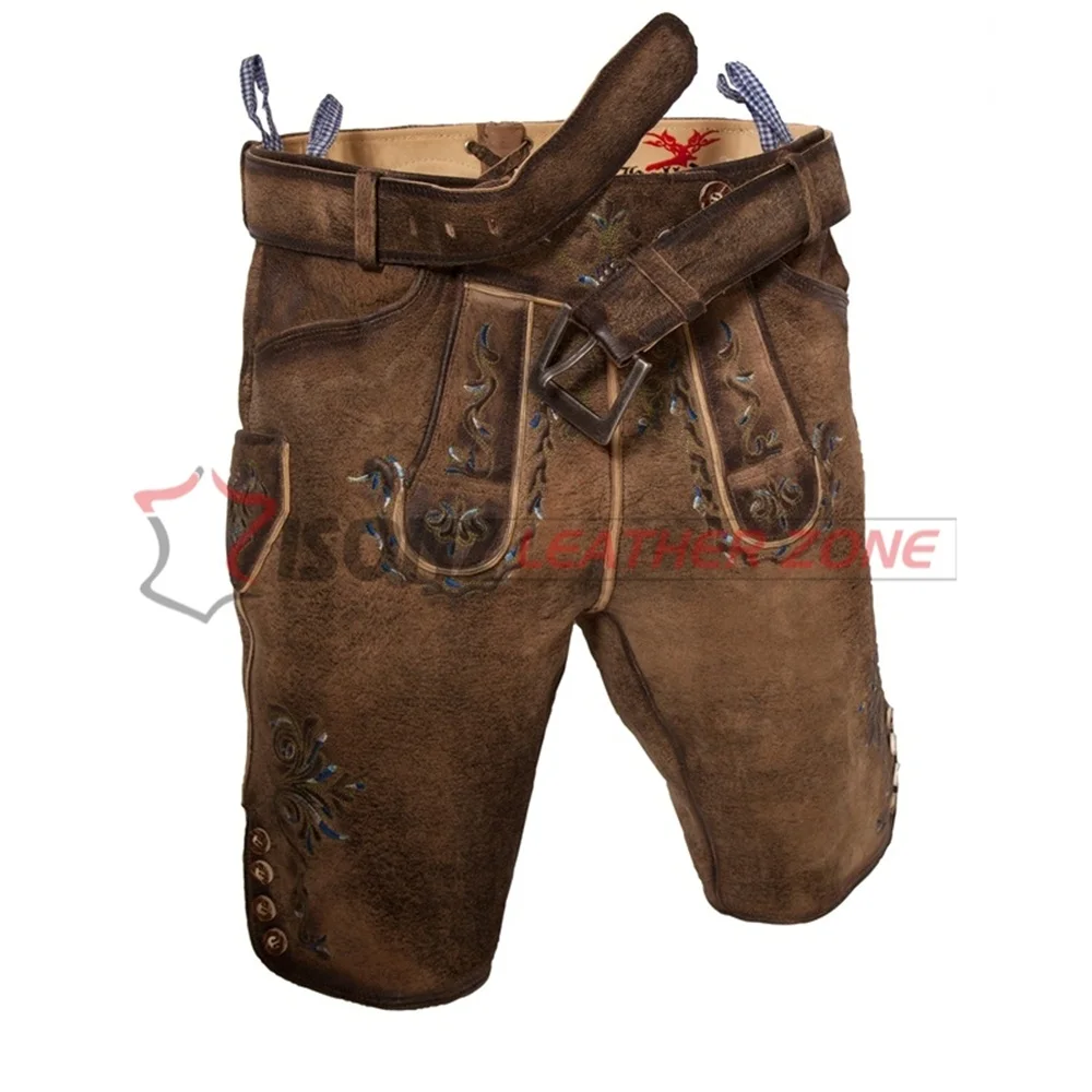 Мужские баварские шорты ledhosen Октоберфест lederhosen с индивидуальным дизайном новейшие немецкие брюки