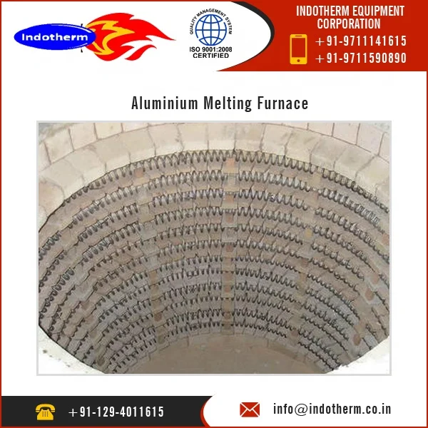 Export Quality Customized Aluminium Melting Furnace Pot With IGBT Technology Cast Steel Max Gold Copper