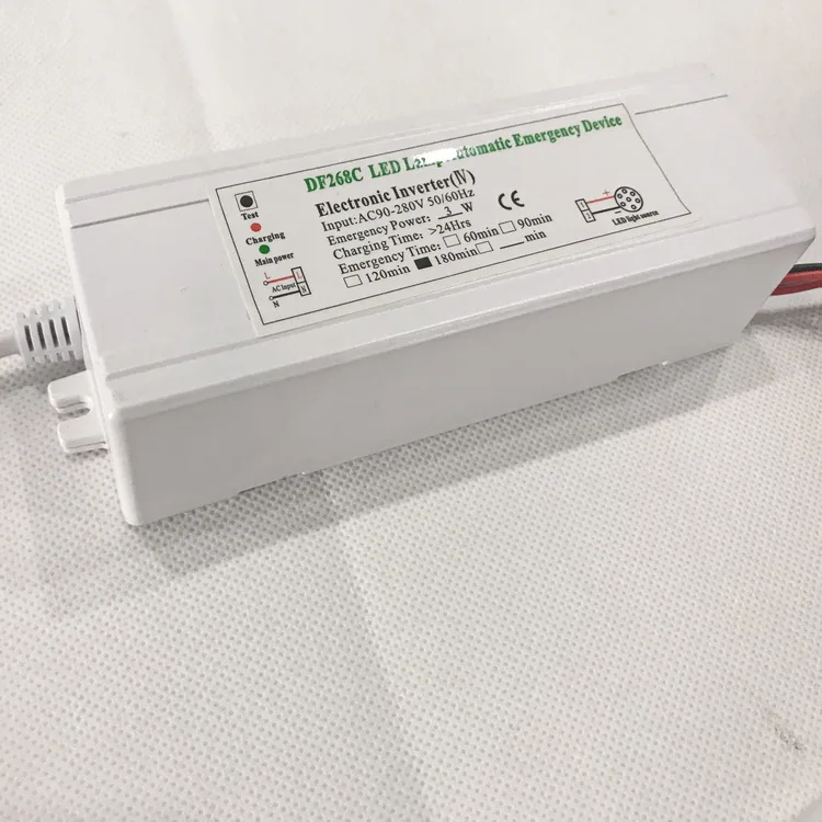 Скидка аварийный светодиодный драйвер DF268C-12V для светодиодное аварийное