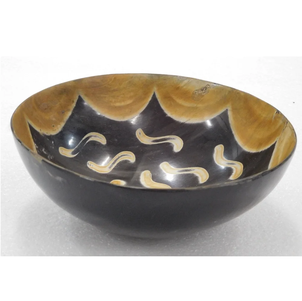 Decorative new design Natural Horn serving Bowl