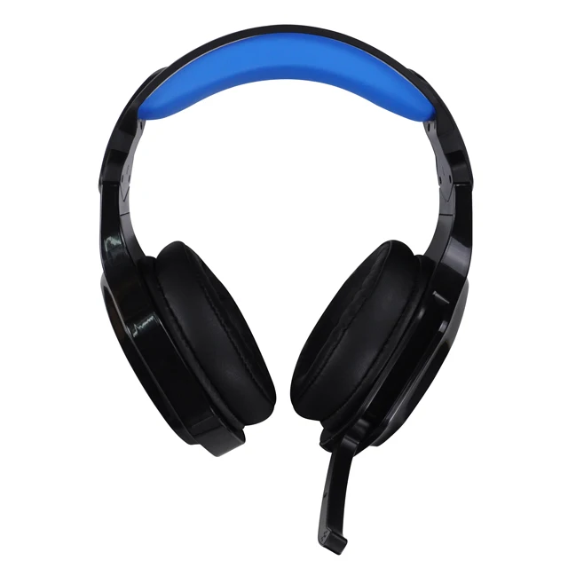 Brand logo 7.1 sound breathing RGB light cushion headband professional PC wired gaming headphone