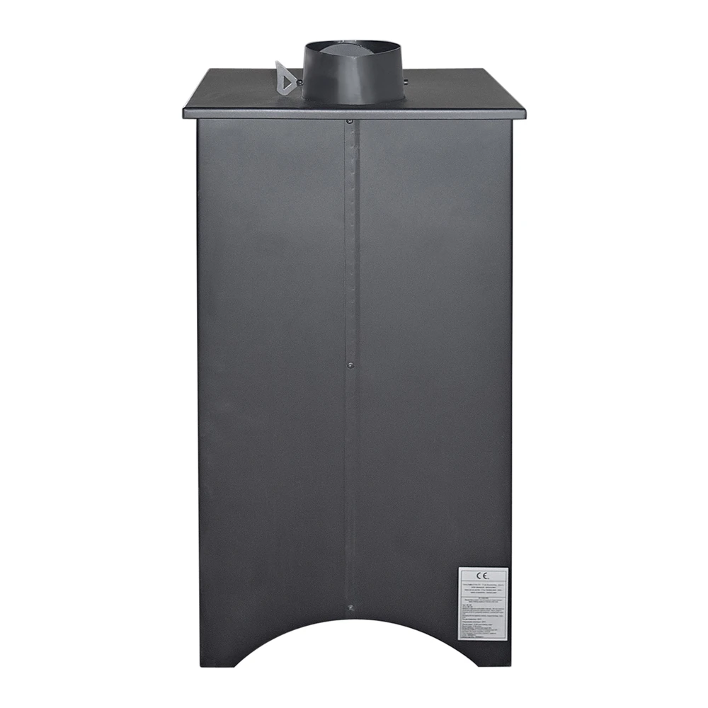 
11,3 kW Wood Burning Steel Stove | 81,2% Efficiency (Gekas Stoves - MG 250) Black 