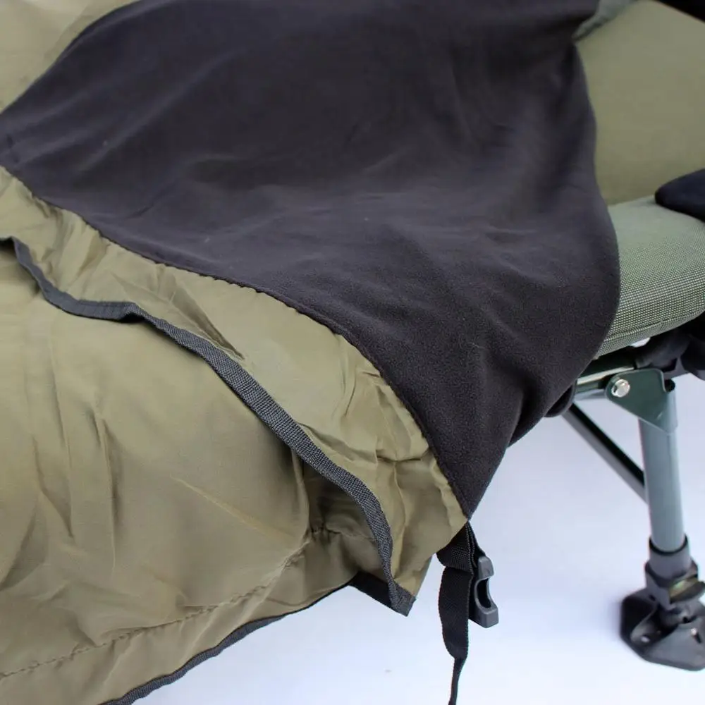 
Quilted windout fleece Bed chair blanket carp fishing bed cover 