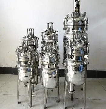 Supreme Quality Lab 30L Glass Lined Steel Chemical Reactor