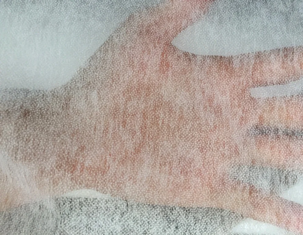 Newest FABRIC microdot fusible interlinings elastic non woven interlining