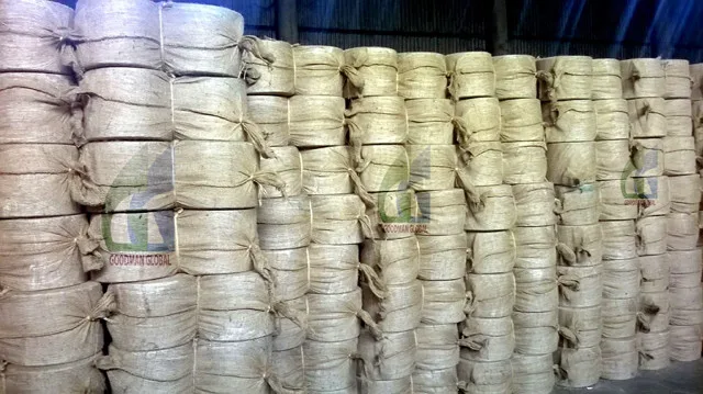 Jute Yarn 24 Lbs 1 Ply CRP Quality 10 kg Spools 100% Tossa Yute Goodman Global Bangladesh