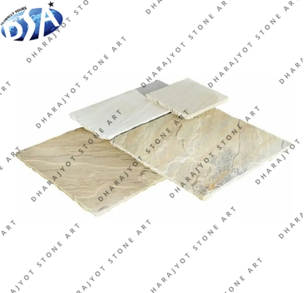 
Mint Fossil Tumbled Sandstone Garden Decoration 