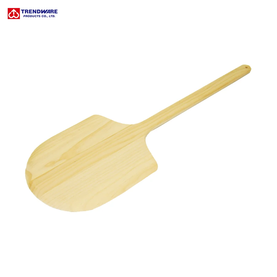 
Commercial Grade Kitchen Supply One Piece Wooden Pizza Peel 