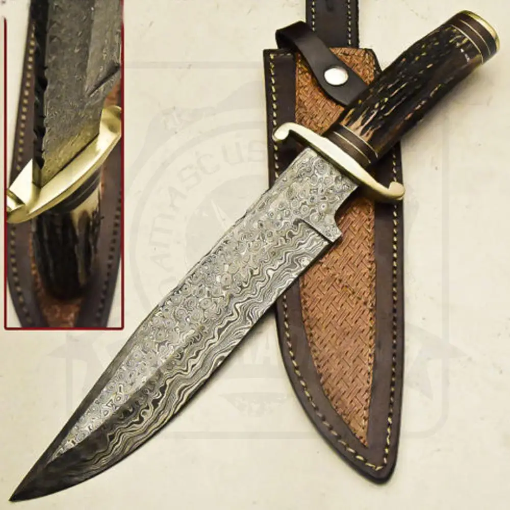 
DT-18-SK472 Damascus Steel Knife 