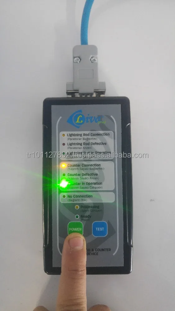 
High Quality Testable Lightning Strike Counter 