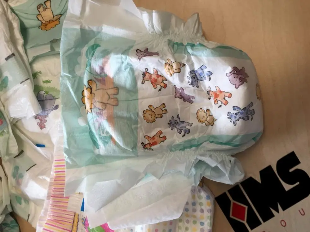 Baby Diapers in Cartons