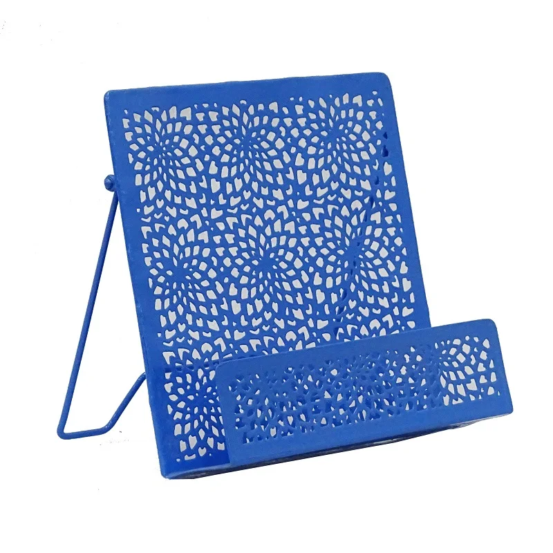 Новый декоративный металлический сетчатый держатель для файлов стойка брошюр подставка книг