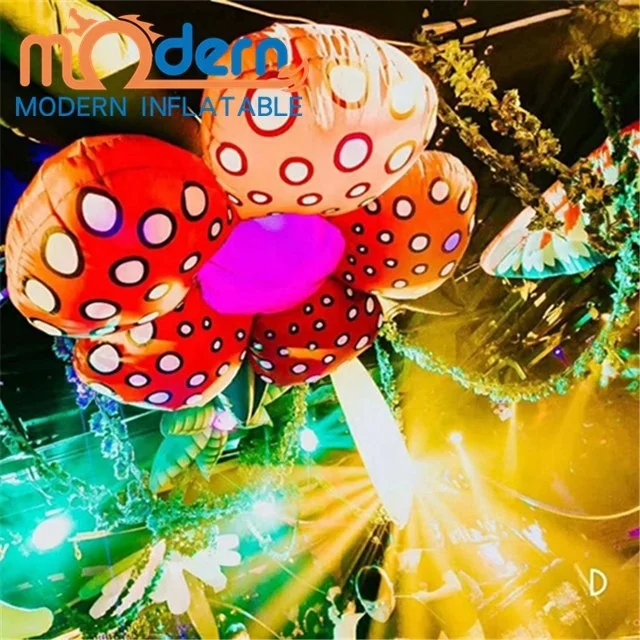 Гигантский надувной цветок для церемонии открытия/воздушный шар с подсветкой