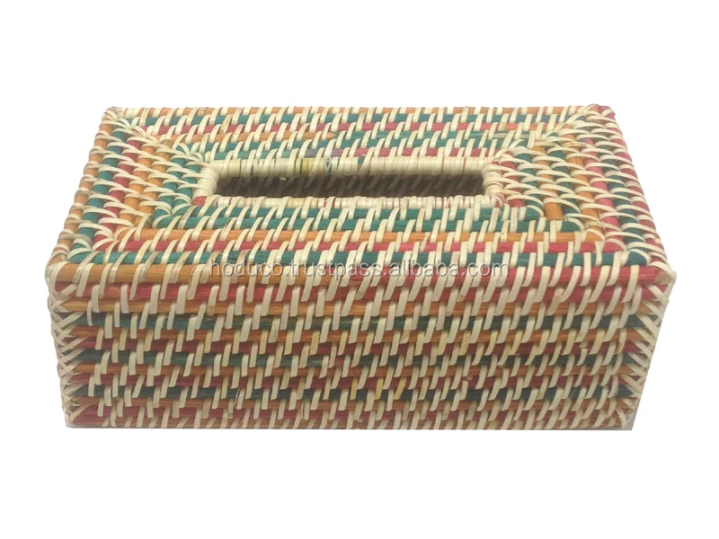 100% Natural Rattan Knitting Storage Basket from Vietnam