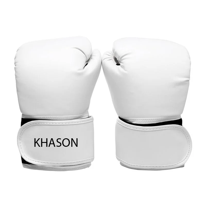 manufacturer custom printing Sanda Professional high quality leather boxing gloves for outdoor