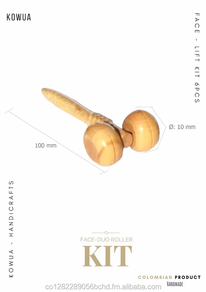 
wood therapy massager, facial lifting massager set 