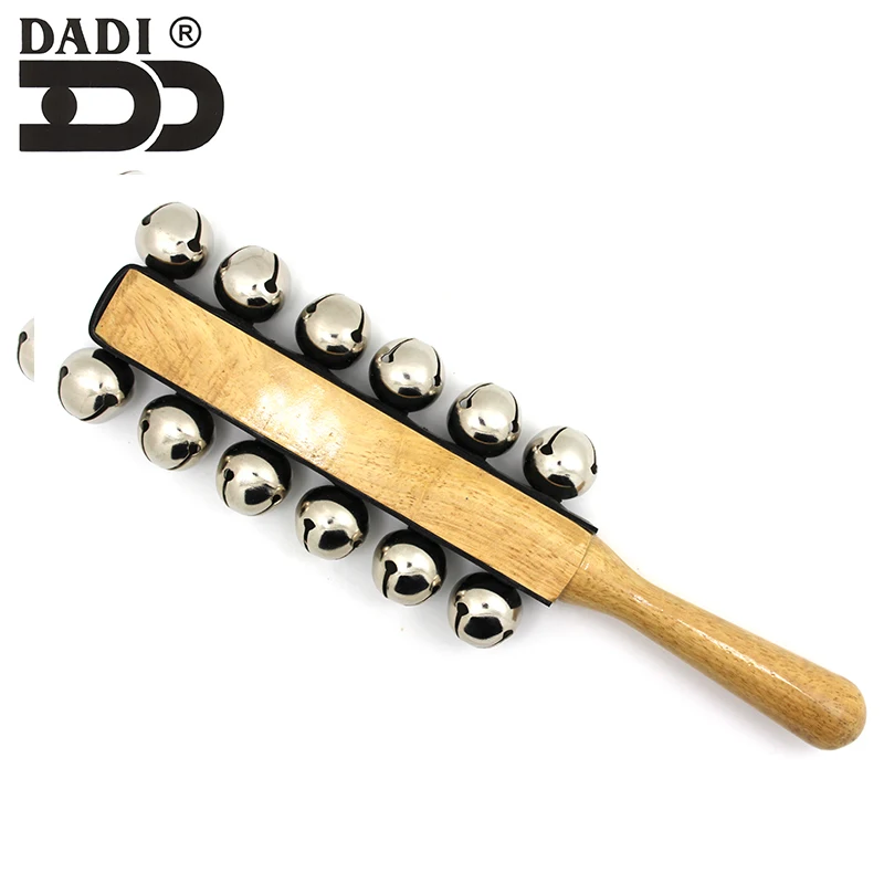 
Dadi musical promotion percussion instrument Christmas sleigh bell, rattle shake bell with different choice for event 