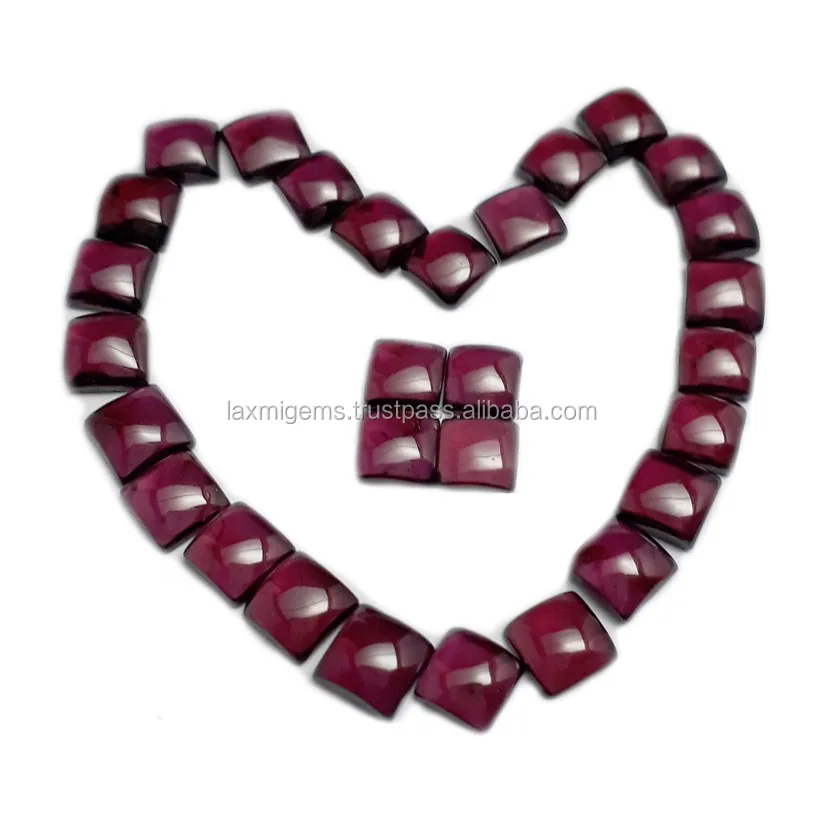 Wholesale Indian Natural Garnet Cabochon Handmade Loose Gemstone Manufacturer