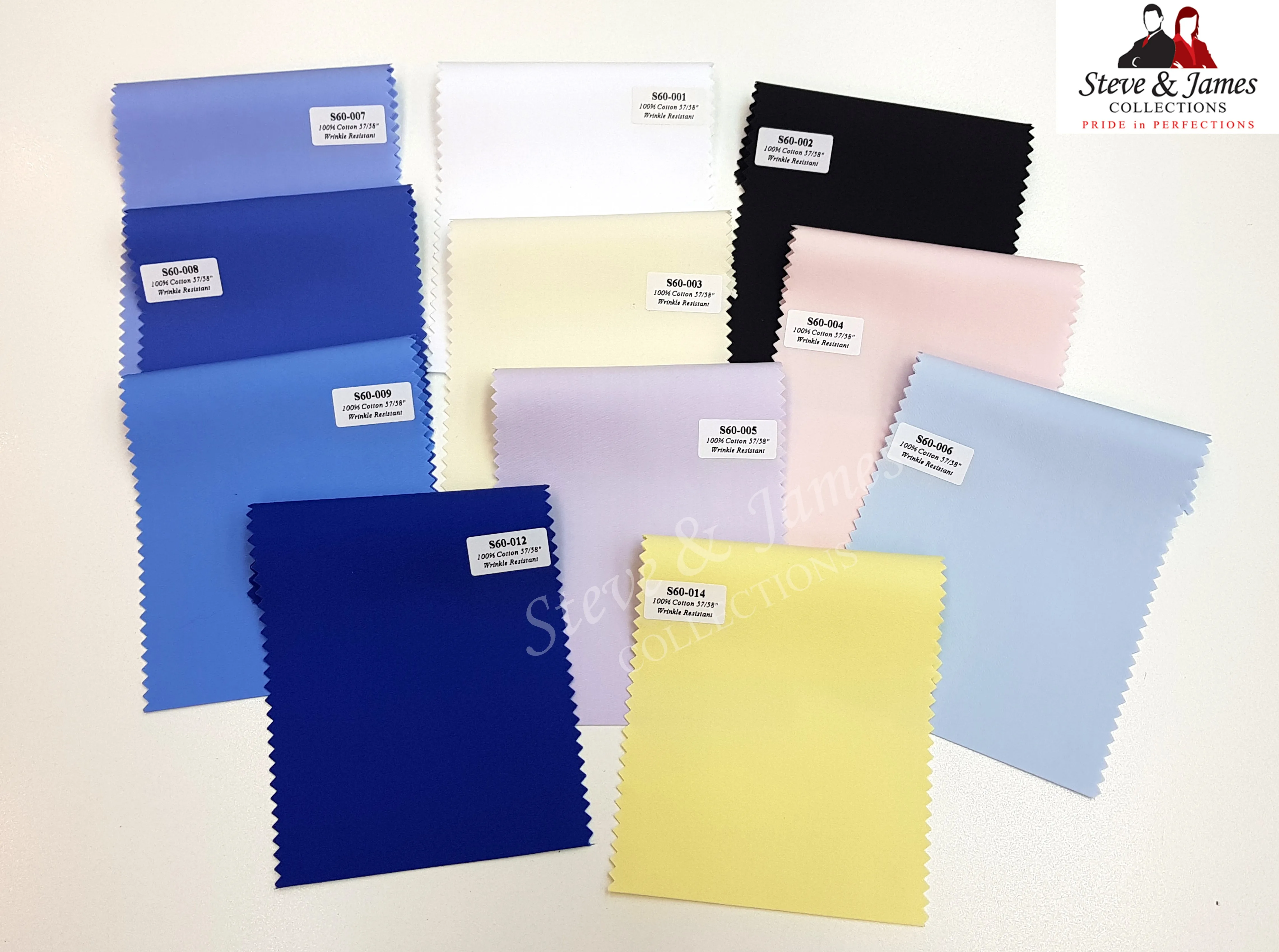 Best Quality 100% cotton Men Shirt Fabric for shirt garment from Steve & James