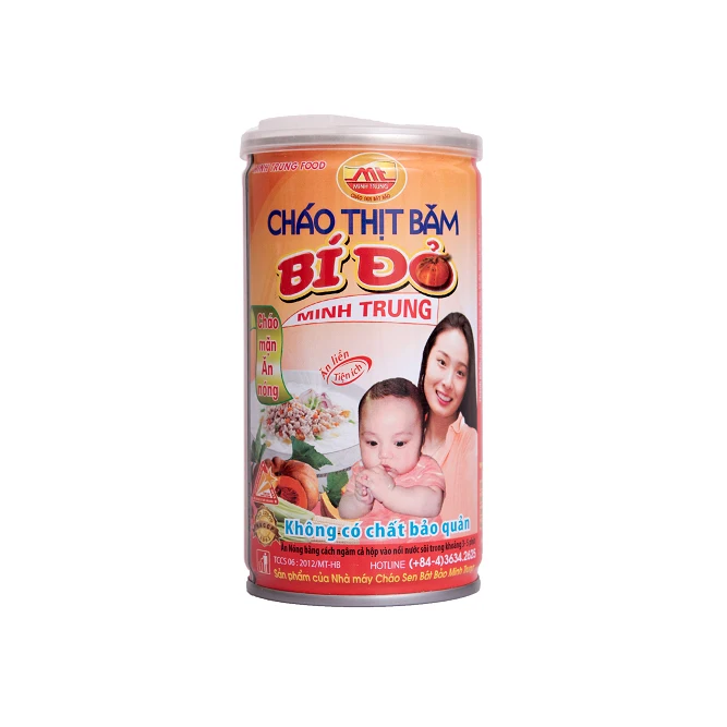 Консервированная мгновенная свинина и Тыква каша из Вьетнама-без консервантов