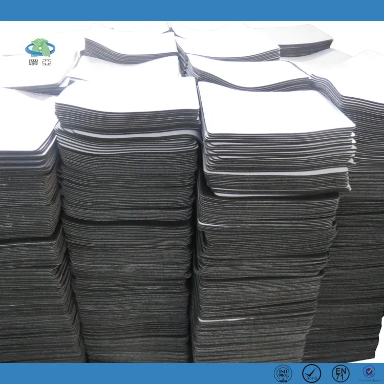 High quality blank rubber mouse pad material roll sheet