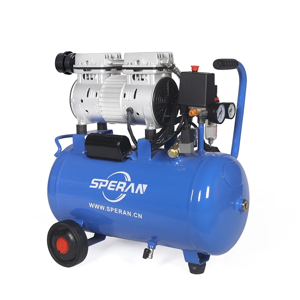 Air compressor 1hp portable small oilfree silent air-compressors