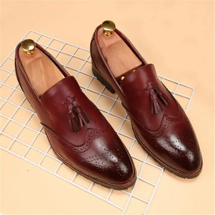 Autumn new style classic men dress shoe hot sale leather shoes CC1033